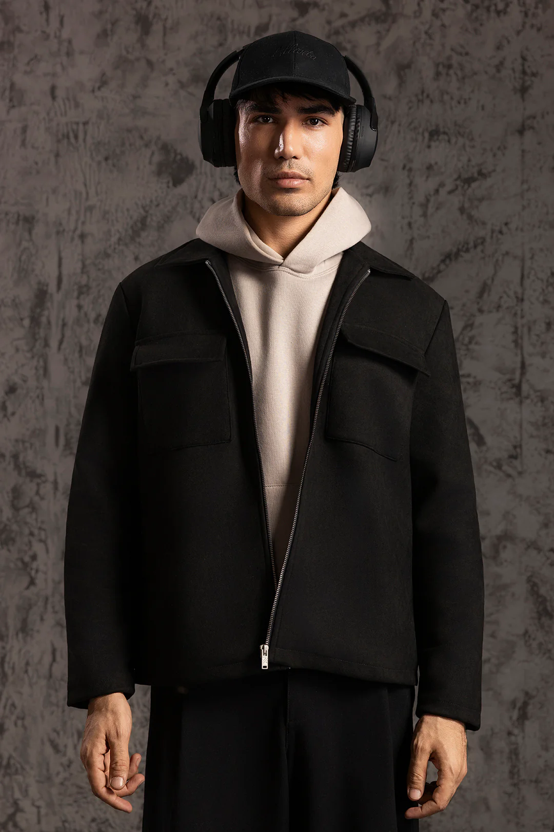 Faux Suede Jacket - 5008 - Image 3