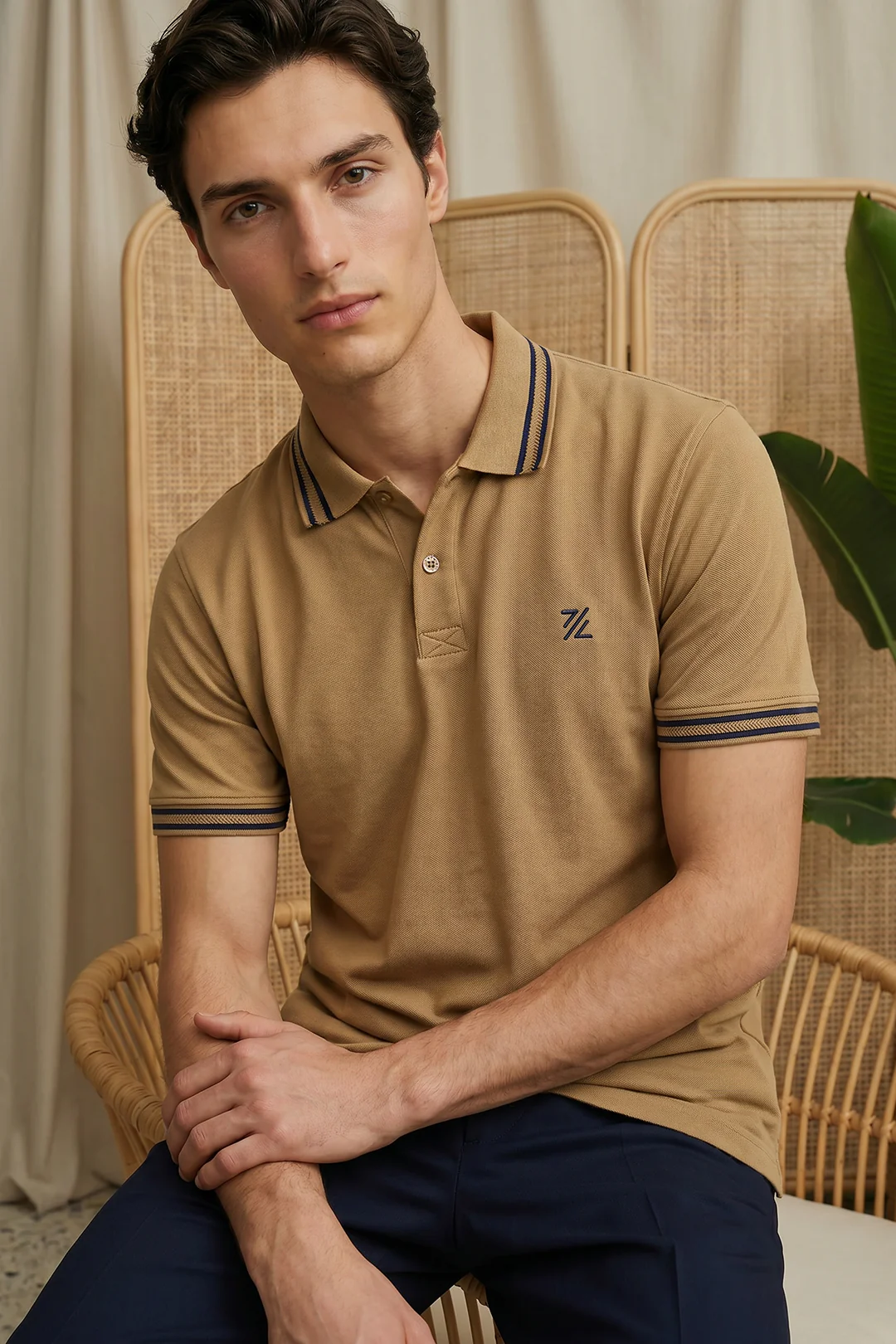 Jacquard Polo - 6001 - Image 3