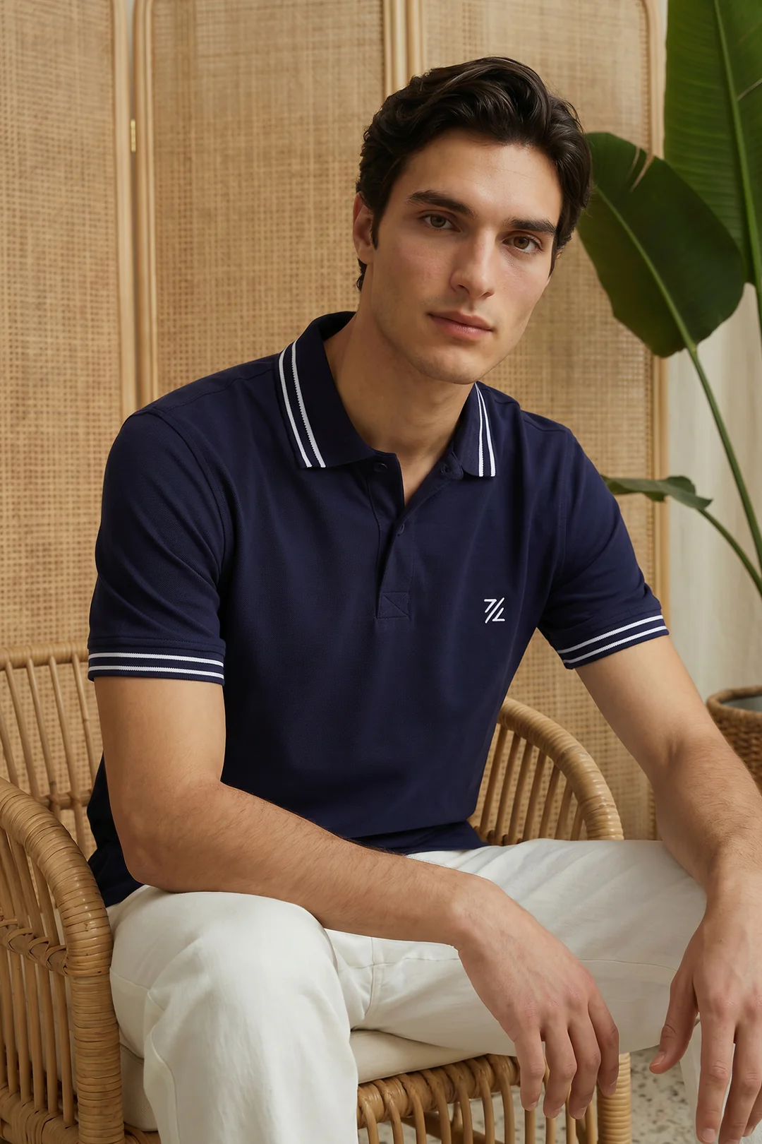 Jacquard Polo - 6001 - Image 3