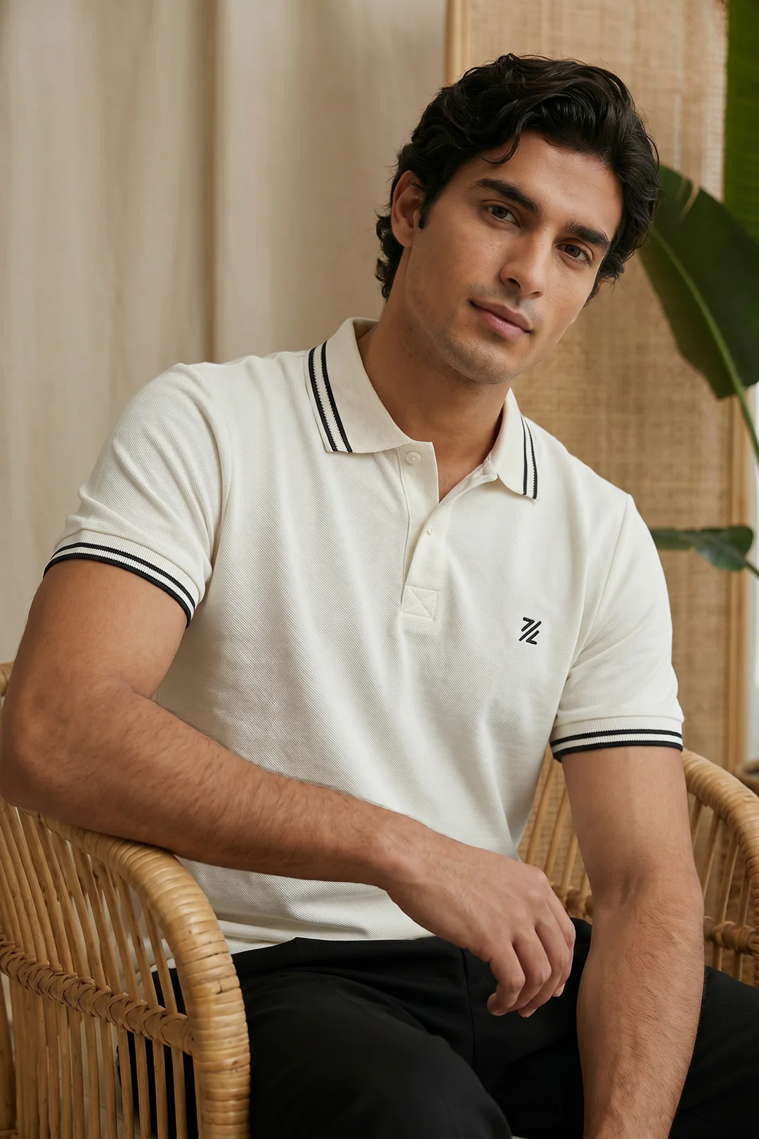 Jacquard Polo - 6001 - Image 3