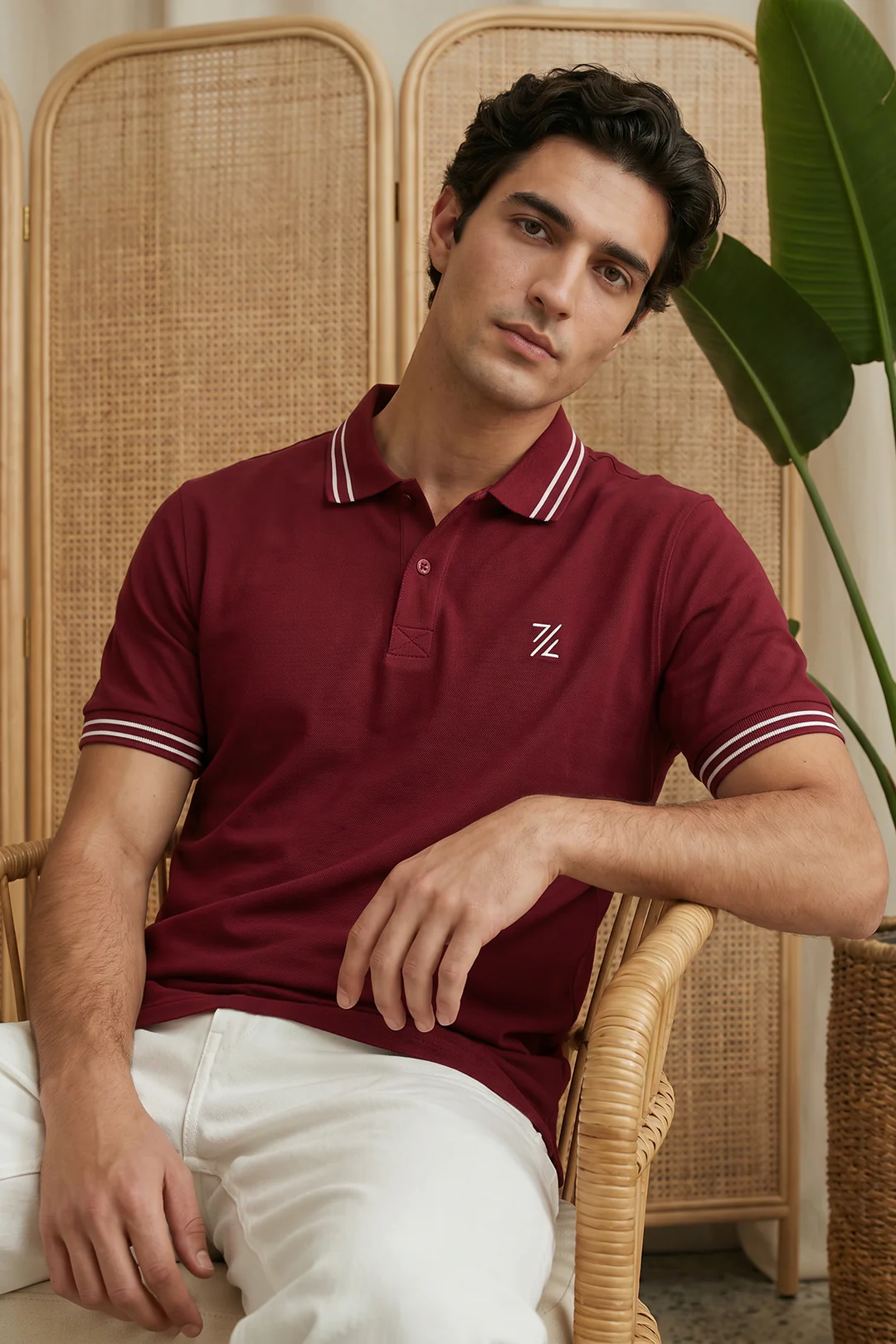 Jacquard Polo - 6001 - Image 3