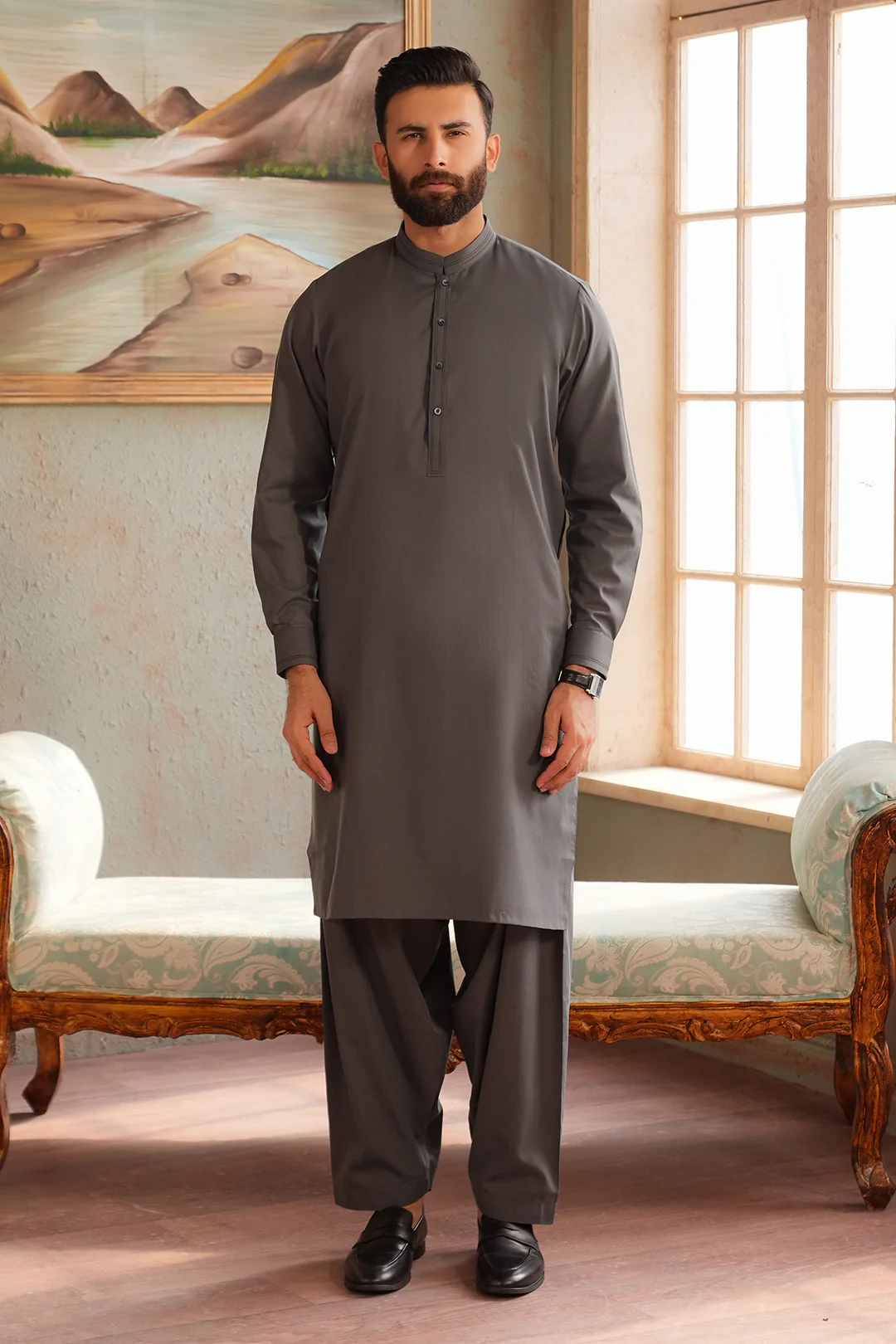 Jade Shalwar Kameez - 2614