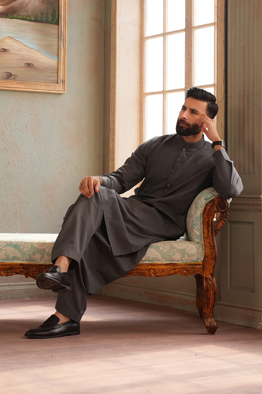Jade Shalwar Kameez - 2614 - Image 10