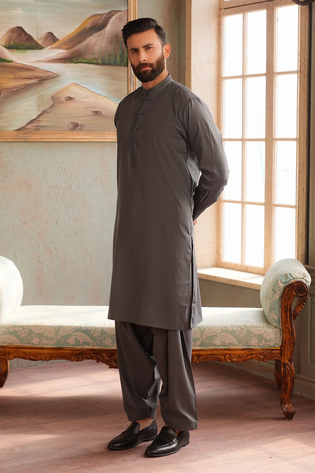 Jade Shalwar Kameez - 2614 - Image 3