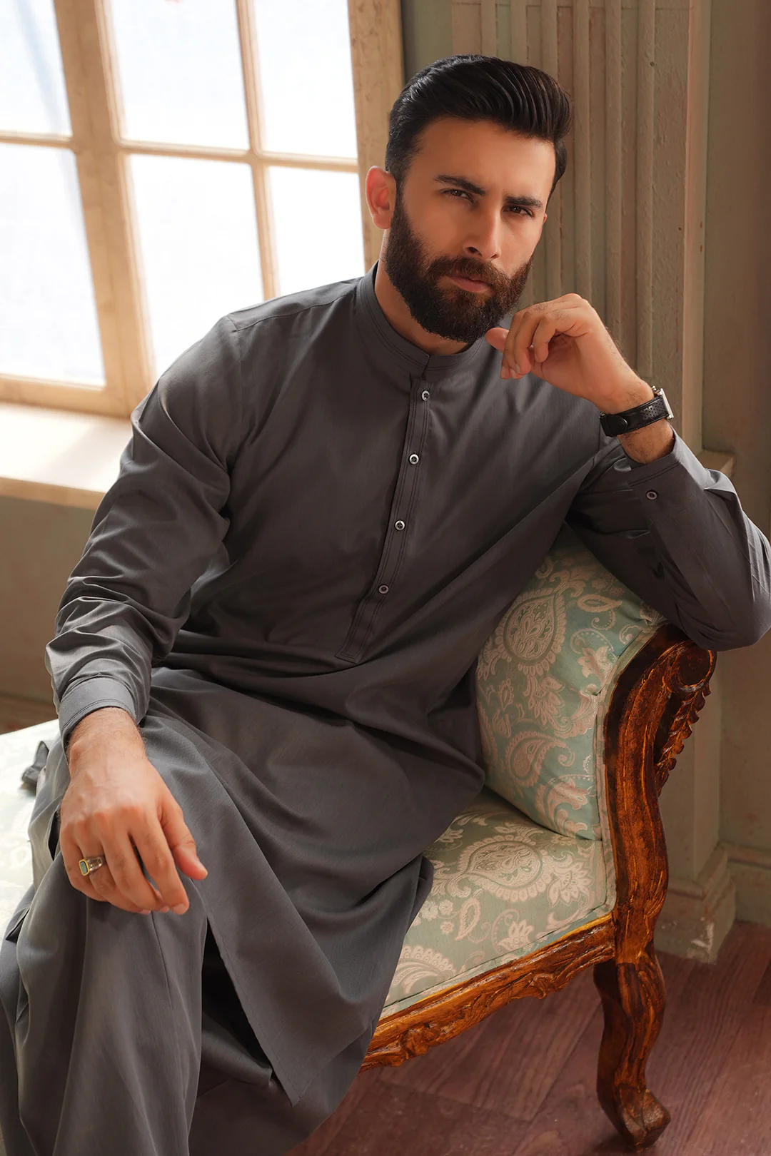 Jade Shalwar Kameez - 2614 - Image 5