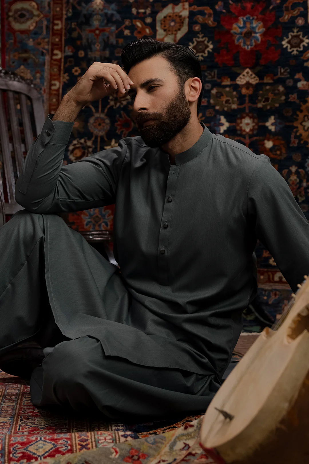 Jade Shalwar Kameez - 2608 - Image 4