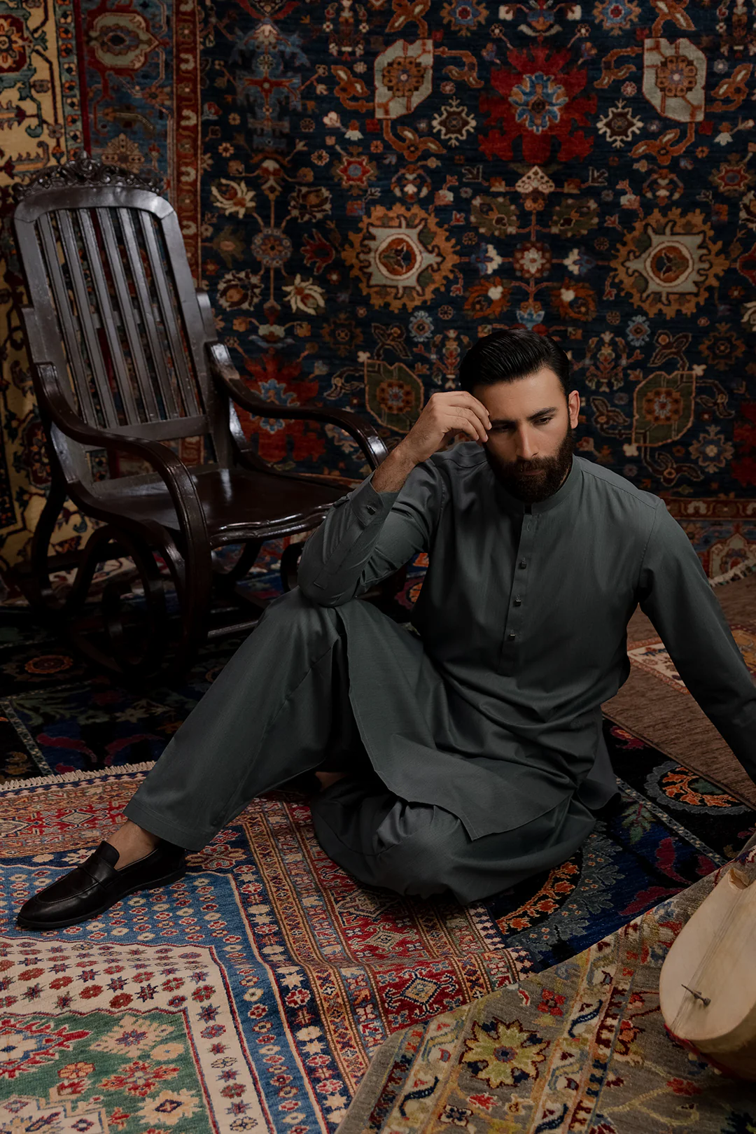 Jade Shalwar Kameez - 2608 - Image 6