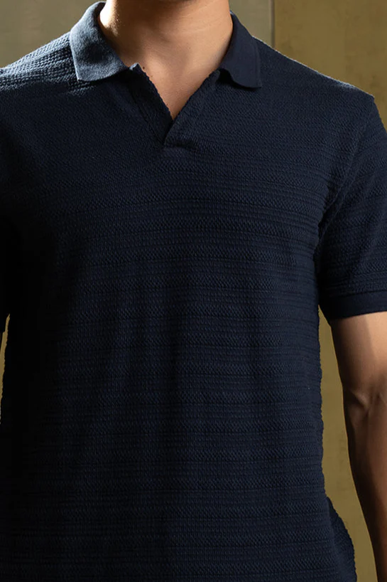 Textured Polo - 5002 - Image 2