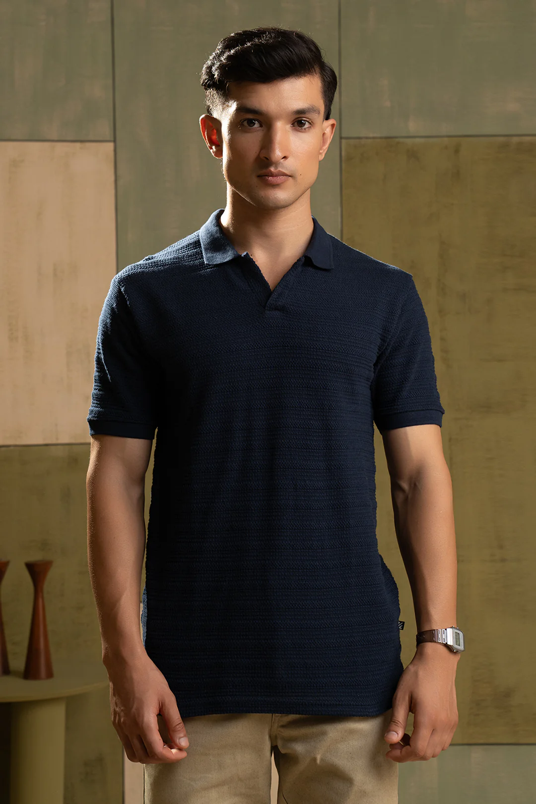 Textured Polo - 5002 - Image 3