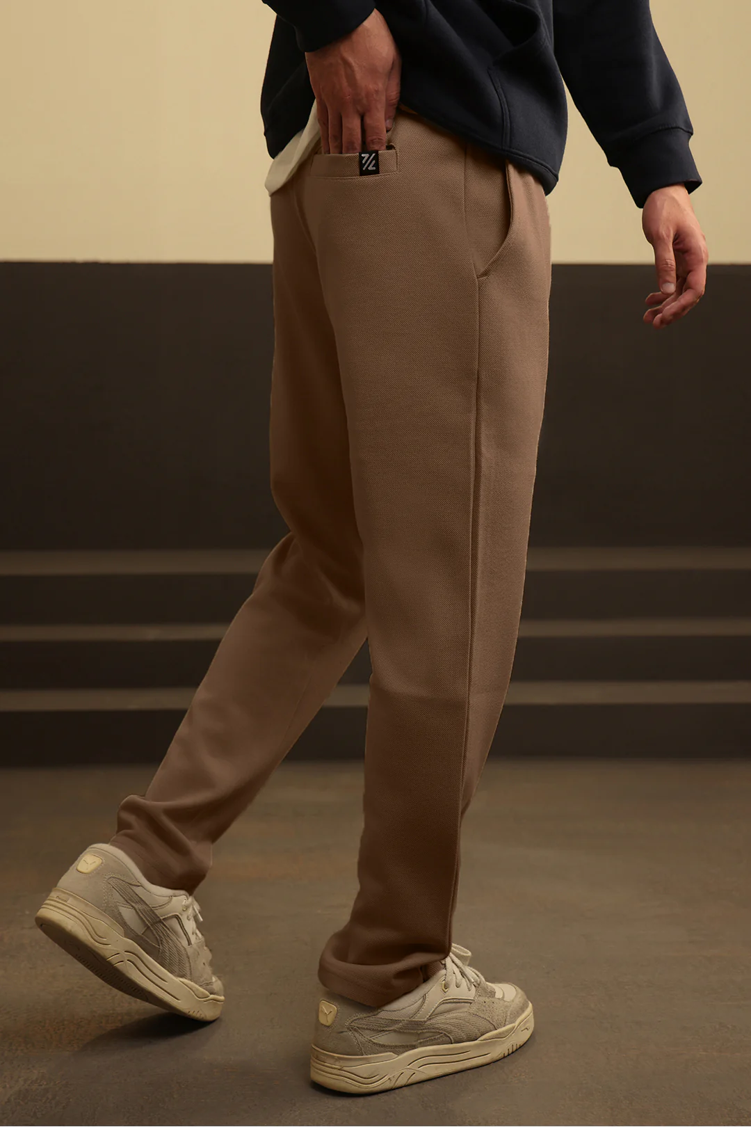 Knitted Straight Pant - 5001 - Image 2