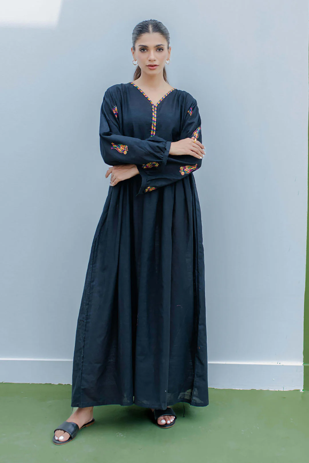 Embroidered Kurta - 0769 - Image 2