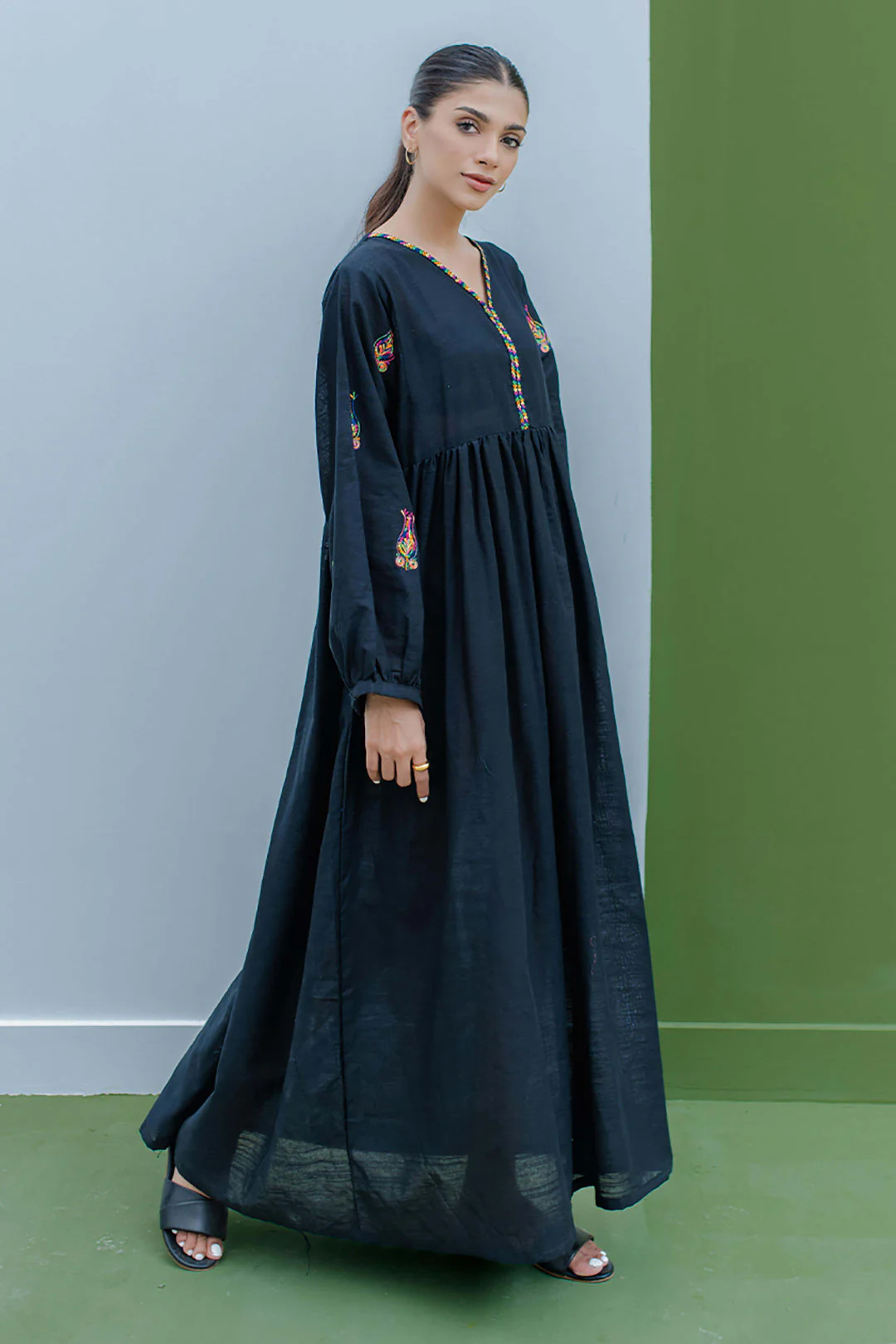 Embroidered Kurta - 0769 - Image 3