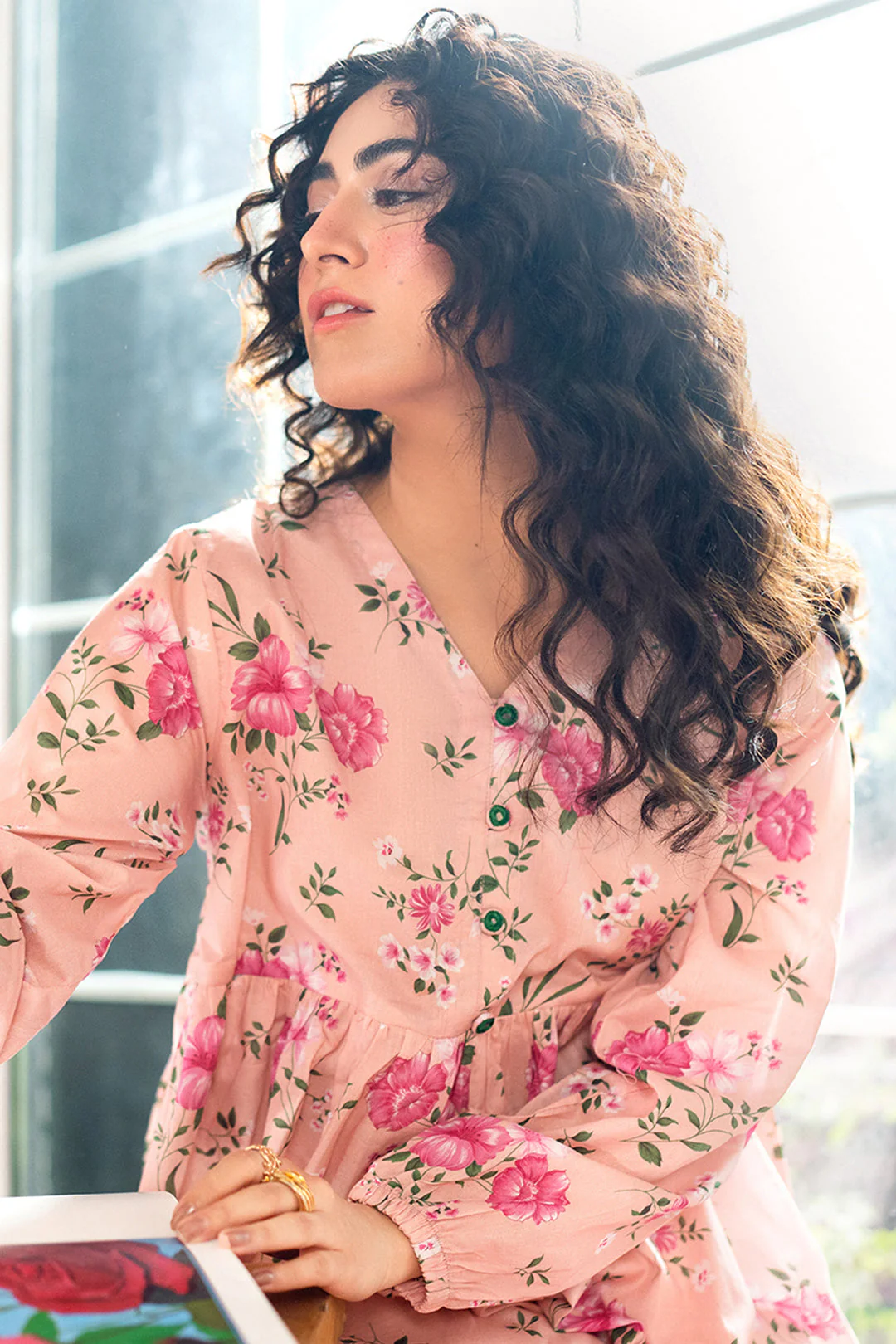 Embroidered Kurta - 1265