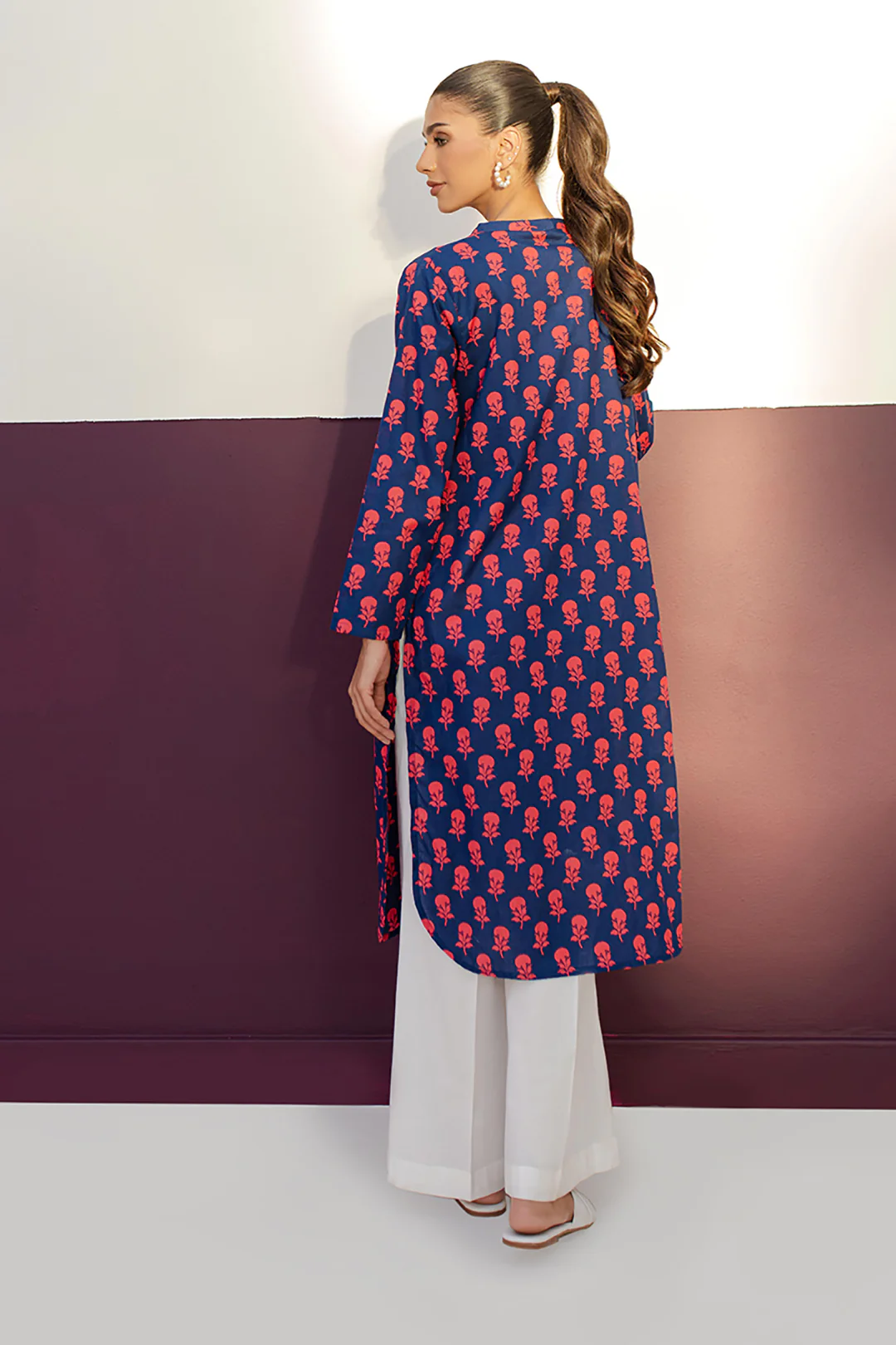 Embroidered Kurta - 1506 - Image 5