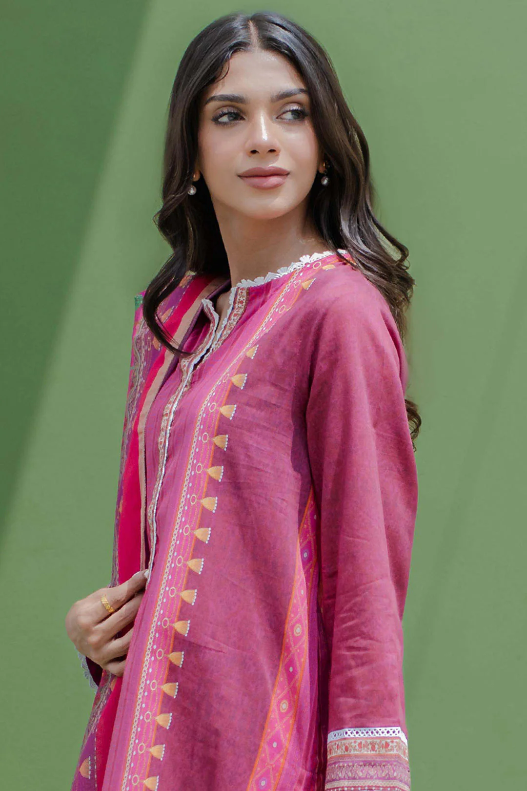 Kurta Dupatta Trouser - 1183 - Image 6
