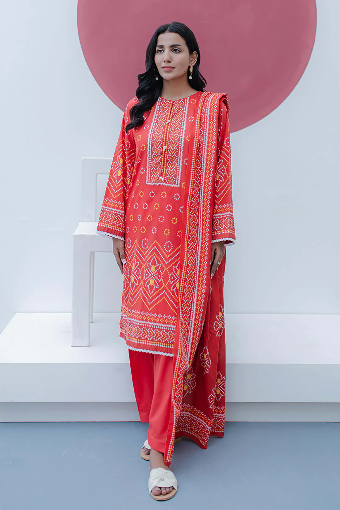 Kurta Dupatta Trouser - 1332 - Image 2