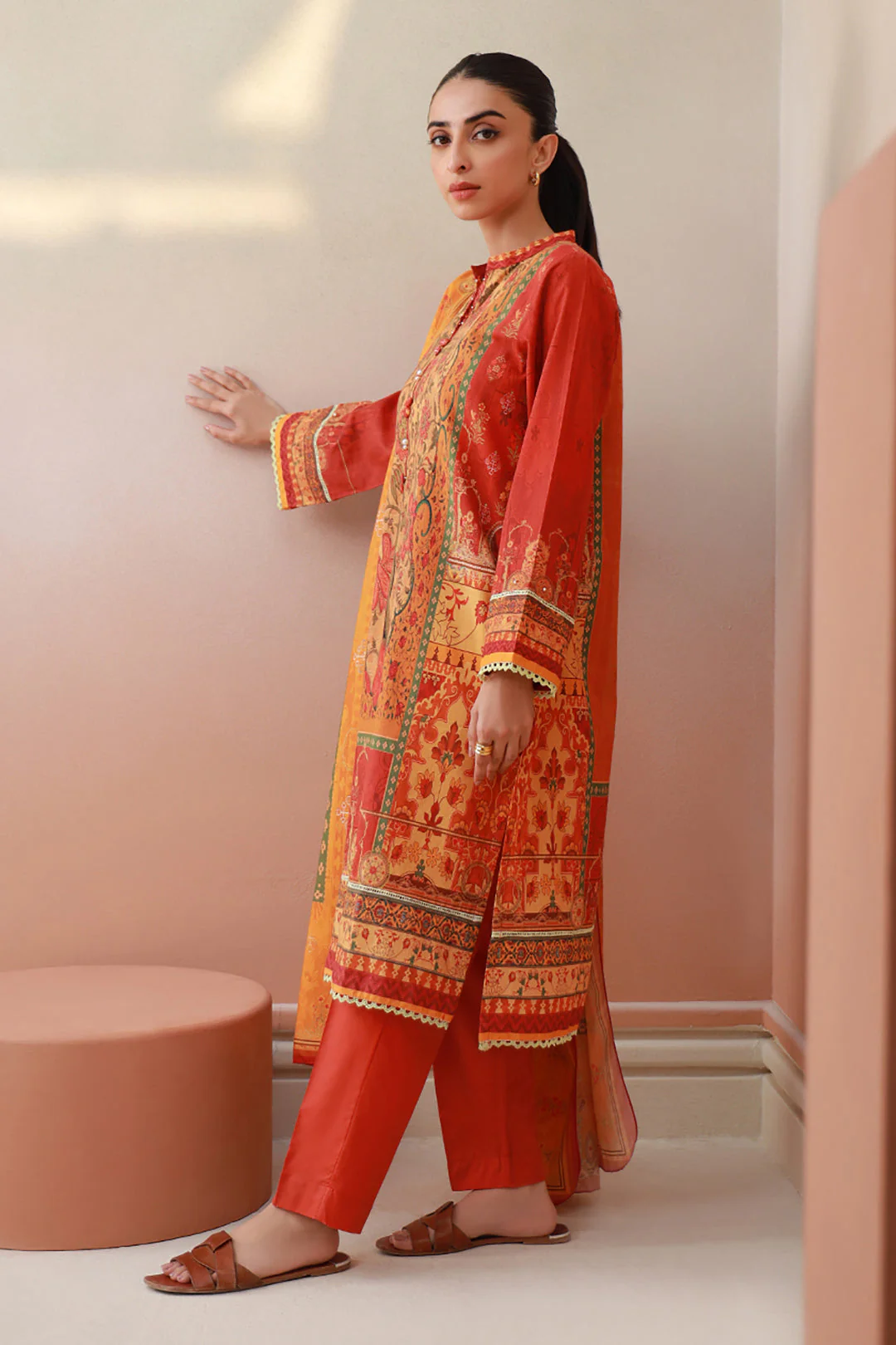 Kurta Dupatta Trouser - 1334 - Image 3