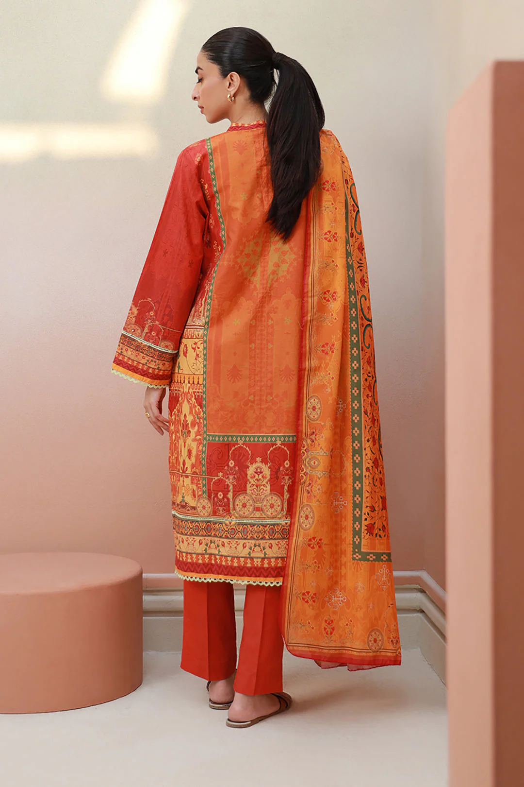 Kurta Dupatta Trouser - 1334 - Image 5