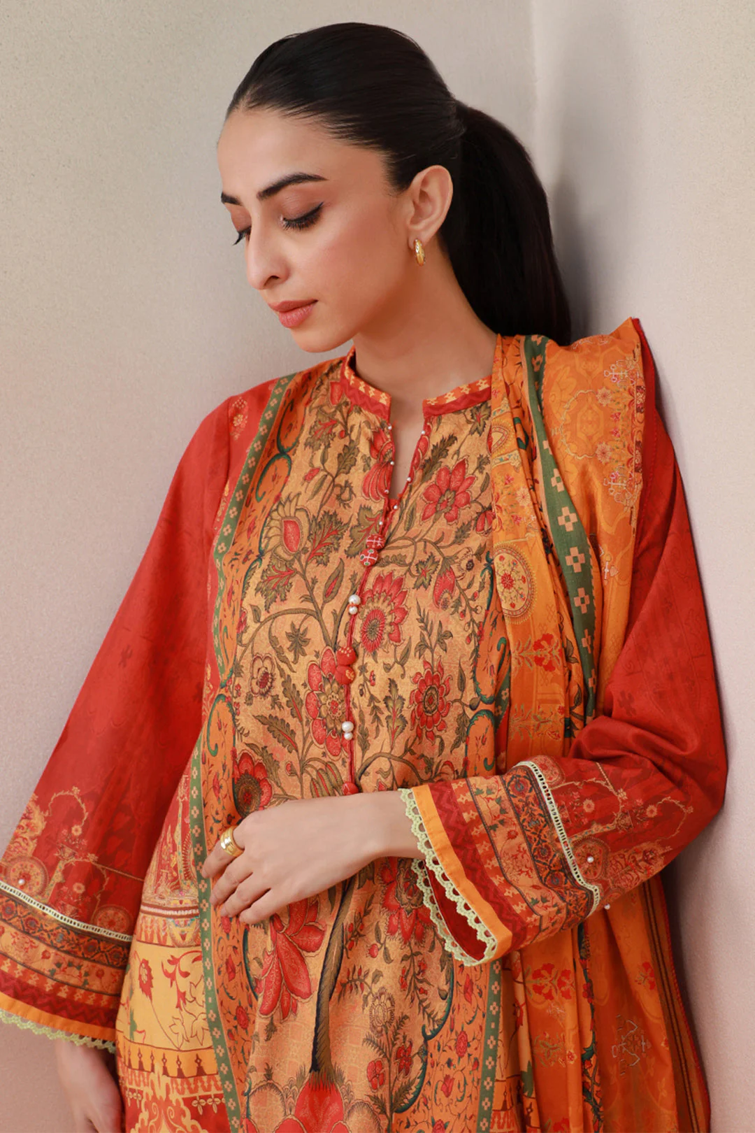 Kurta Dupatta Trouser - 1334 - Image 6