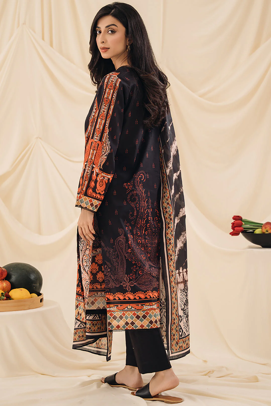 Kurta Dupatta Trouser - 1740 - Image 5