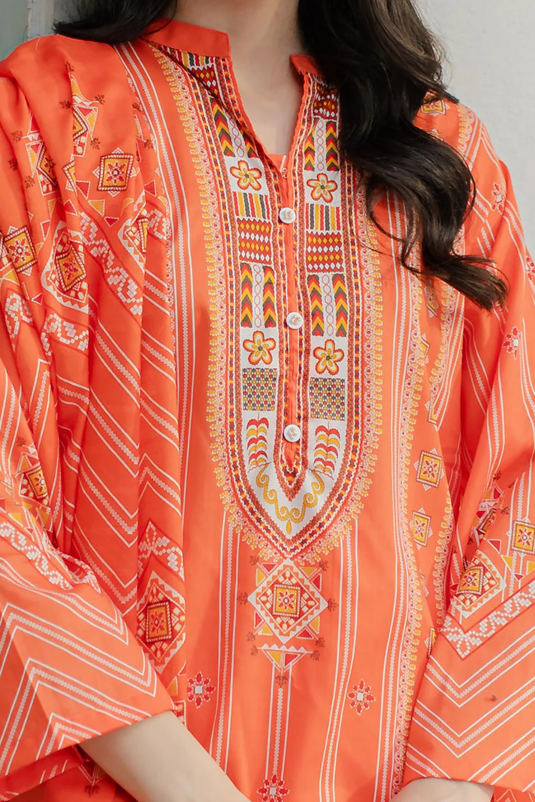 Kurta Dupatta Trouser - 1747 - Image 4
