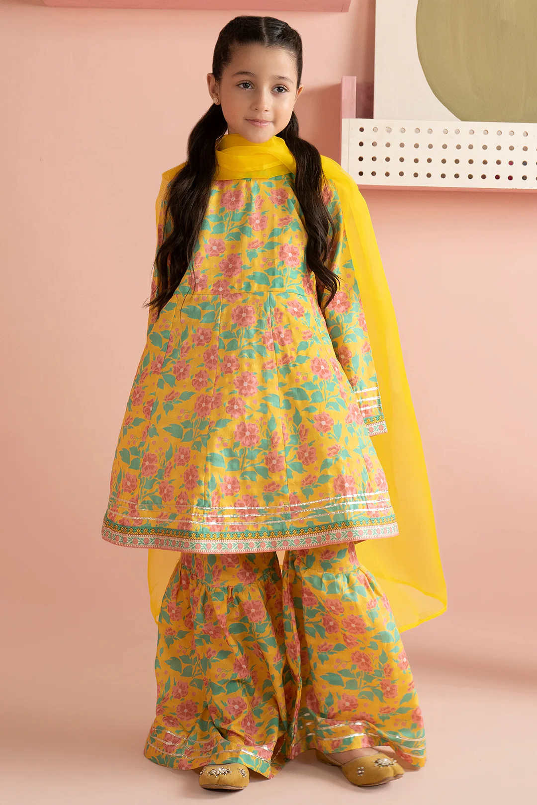 Kurta Dupatta Trouser - 3193 - Image 4