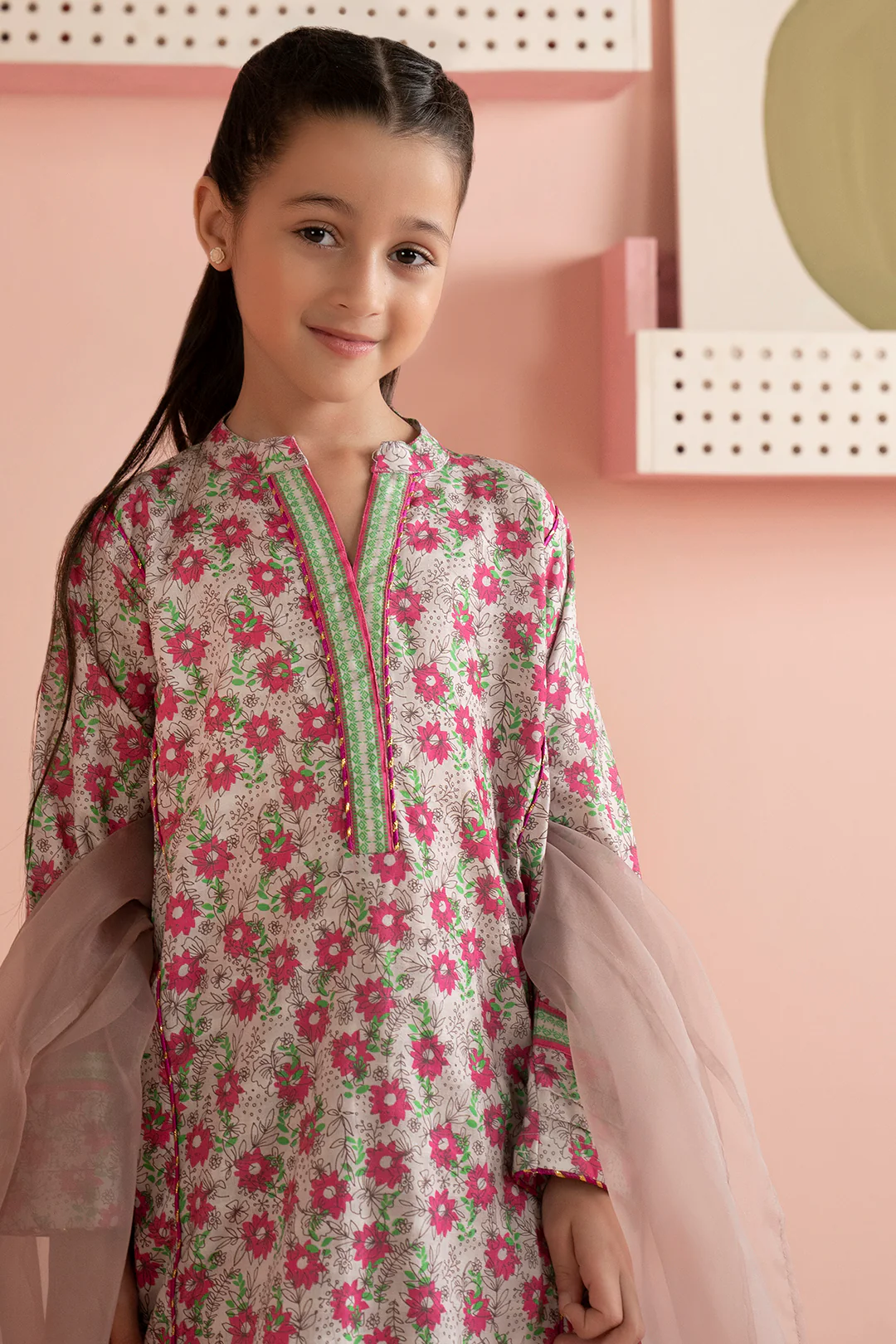 Kurta Dupatta Trouser - 3195 - Image 2