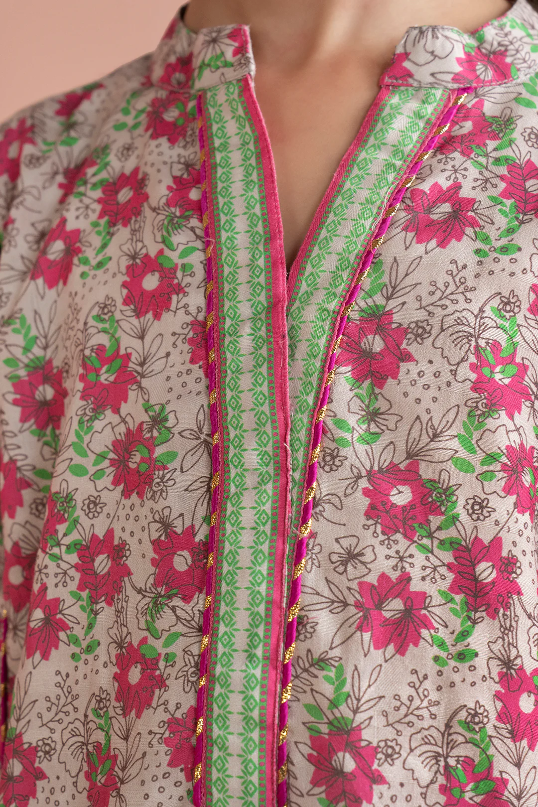 Kurta Dupatta Trouser - 3195 - Image 4