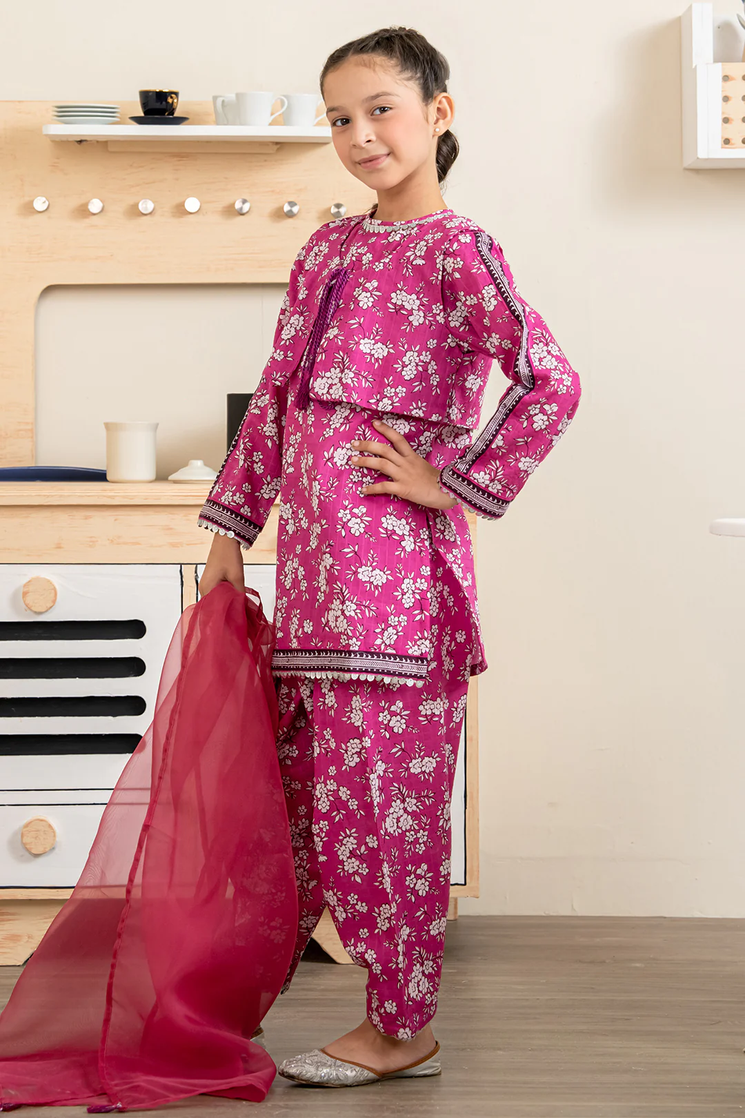 Kurta Dupatta Trouser - 3197 - Image 2
