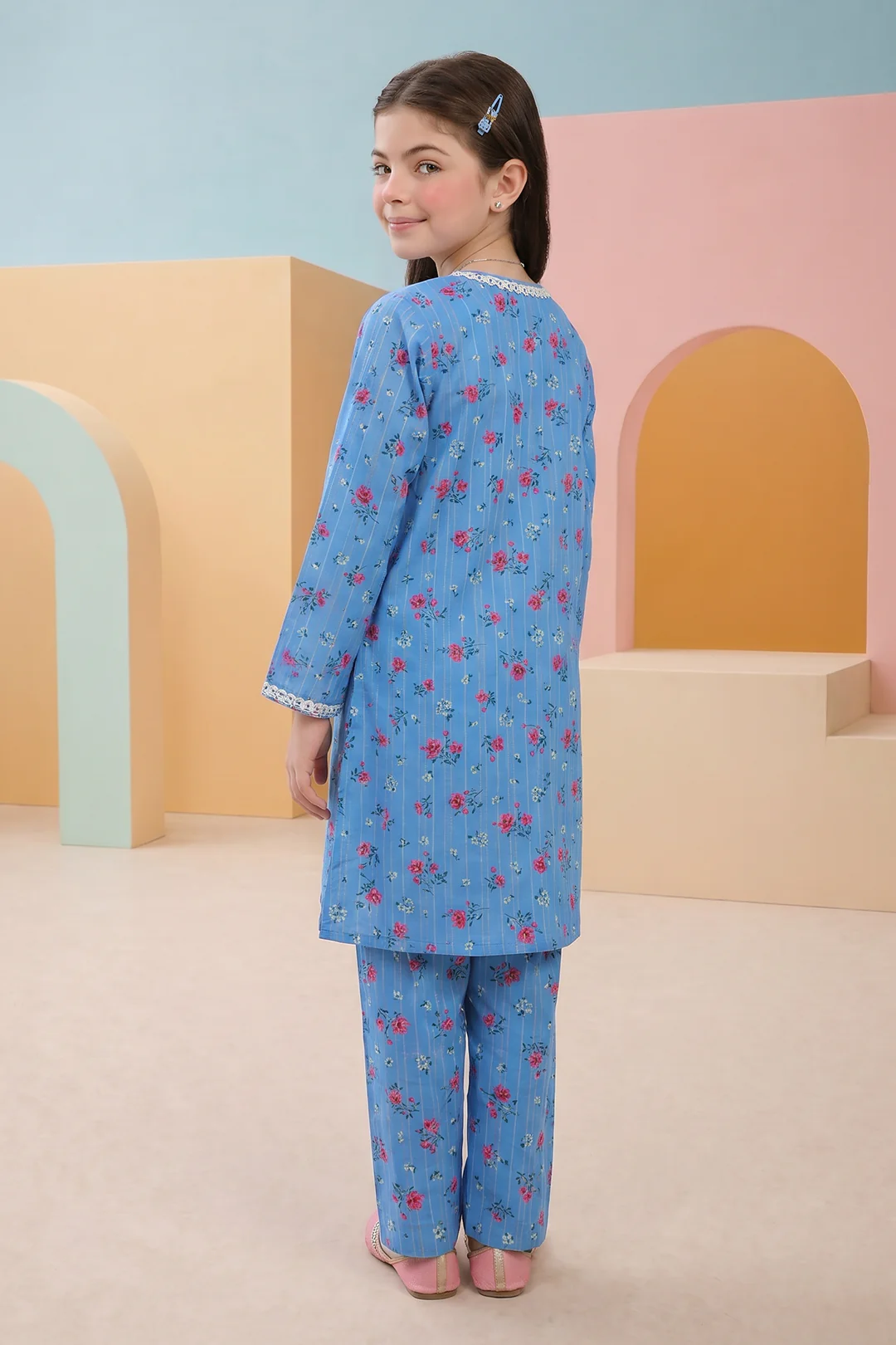 Kurta Dupatta Trouser - 3425 - Image 5