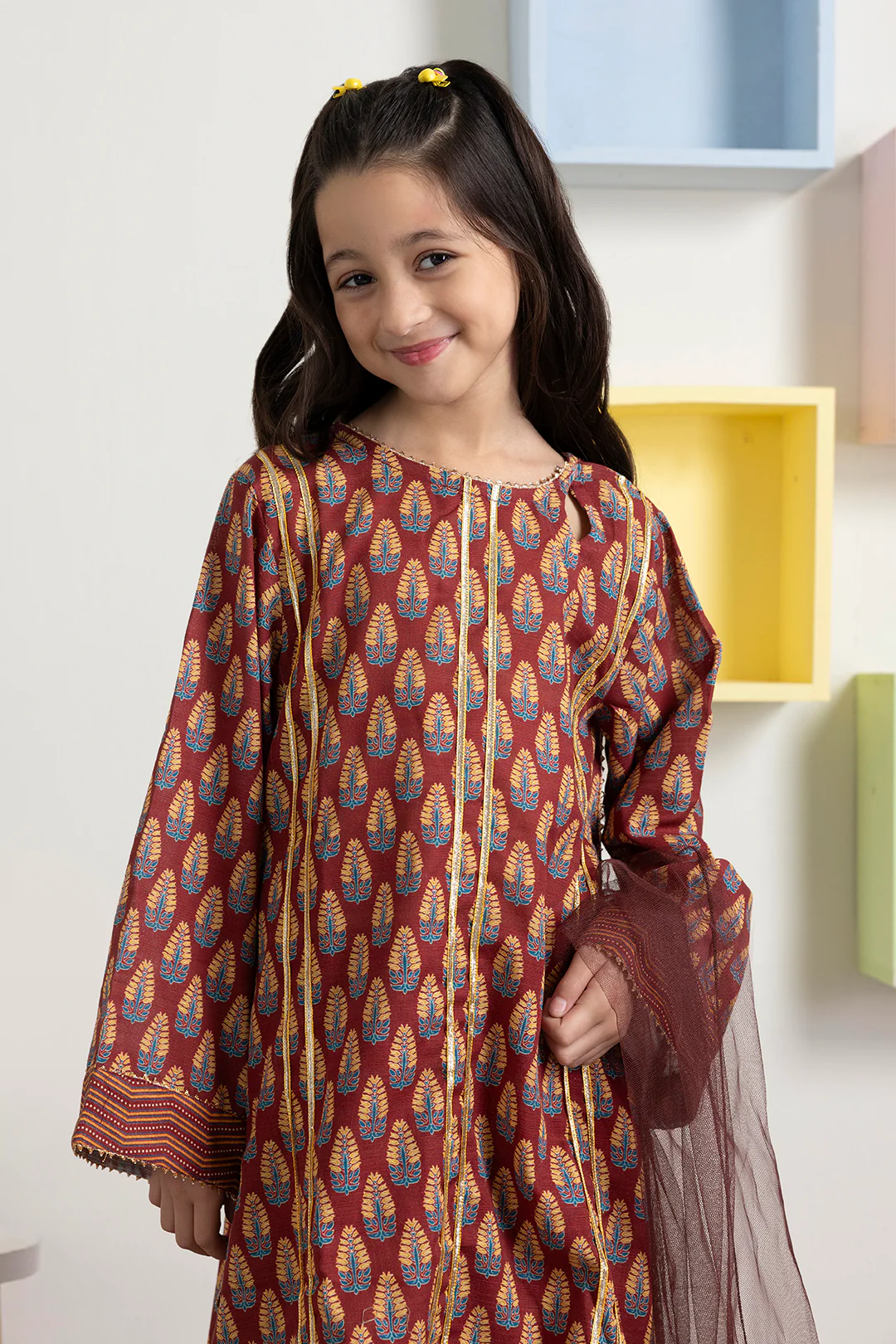 Kurta Dupatta Trouser - 3769 - Image 5