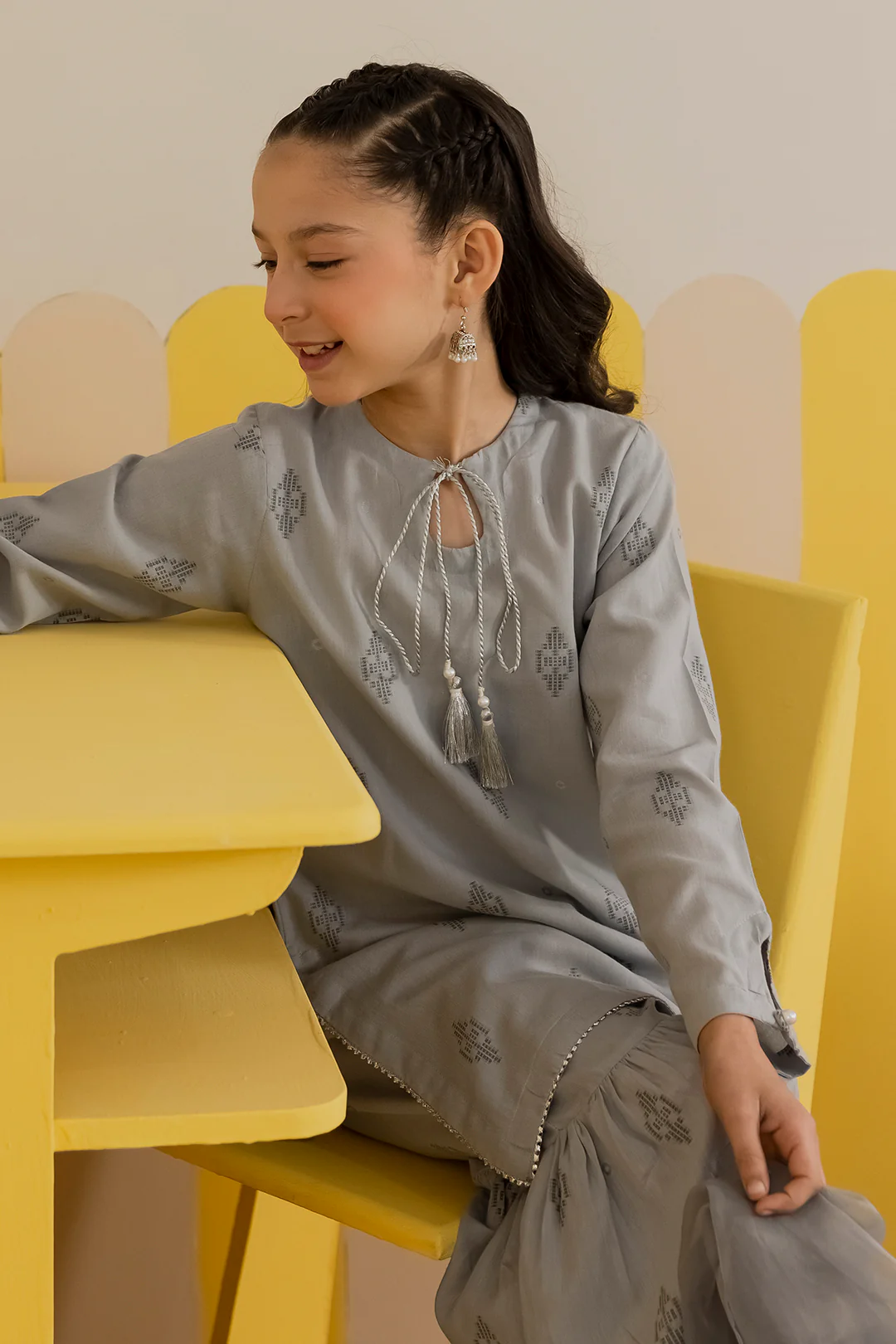 Kurta Dupatta Trouser - 3486 - Image 2
