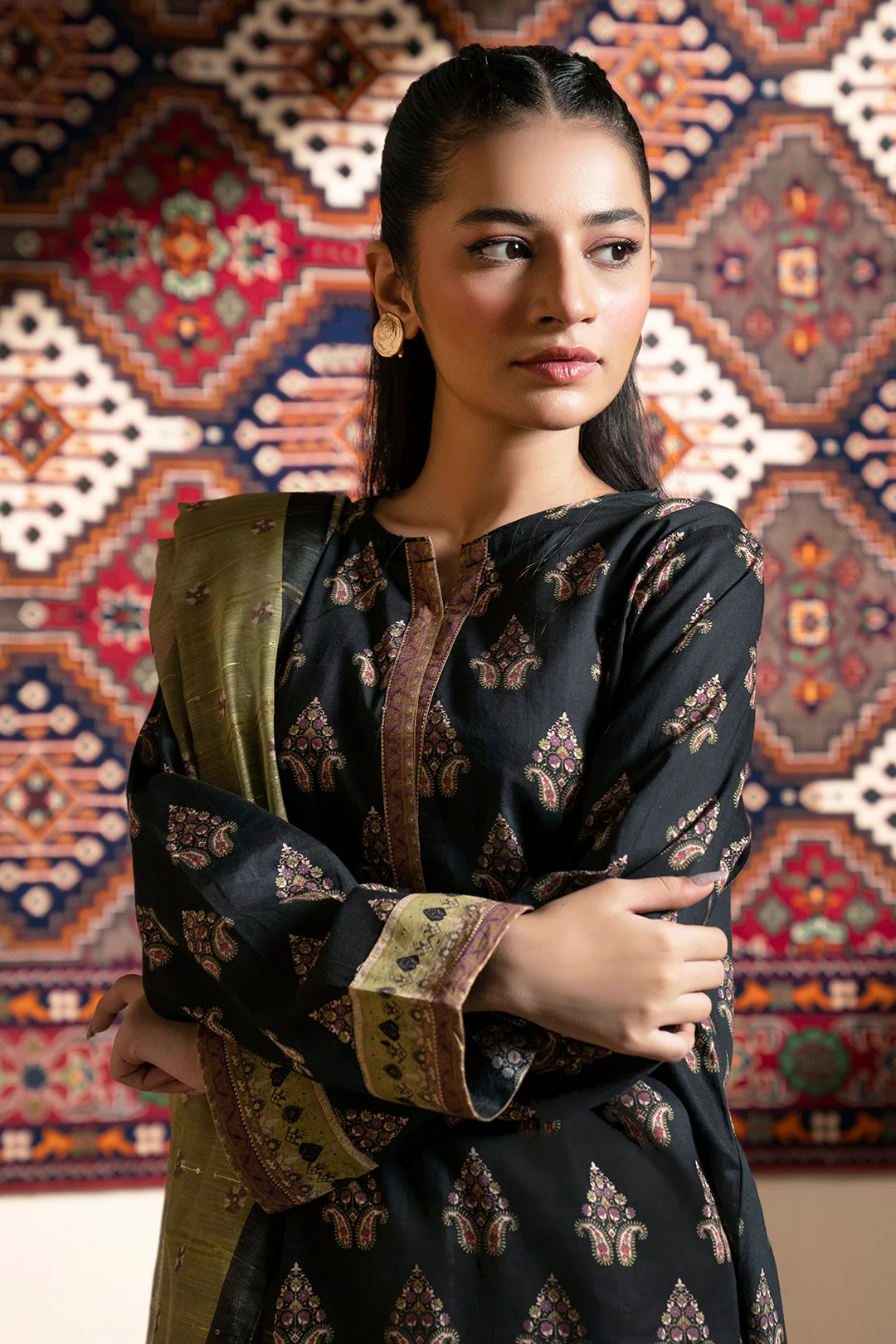 Kurta Dupatta Trouser - 3225 - Image 2