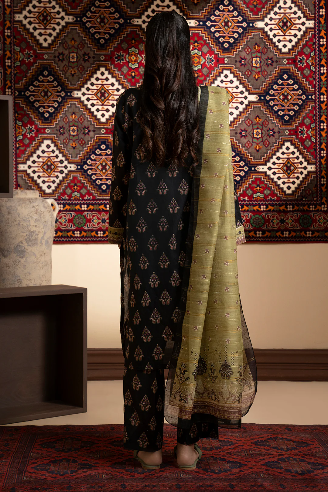Kurta Dupatta Trouser - 3225 - Image 8