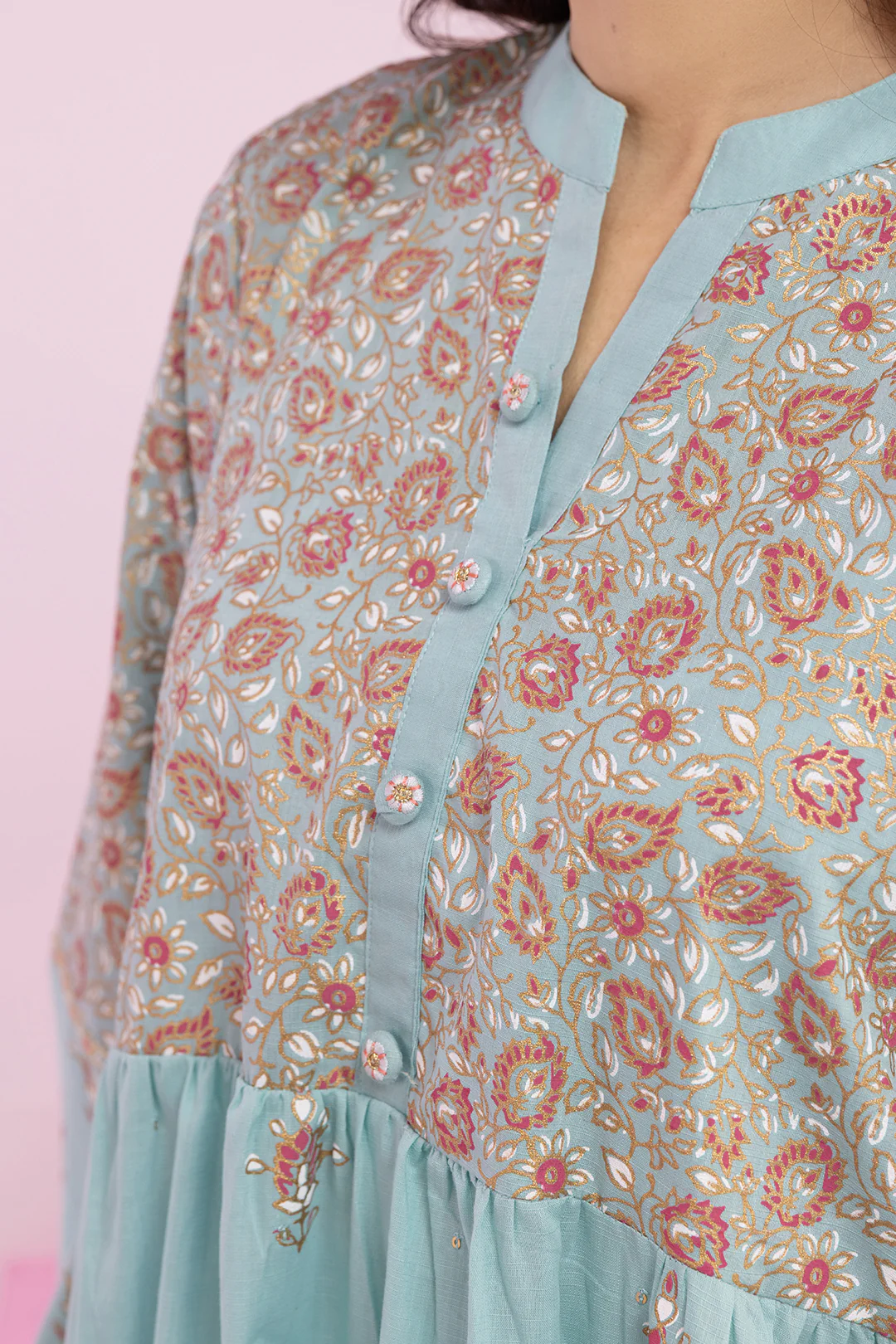 Embroidered Kurta Dupatta Trouser - 2504 - Image 3