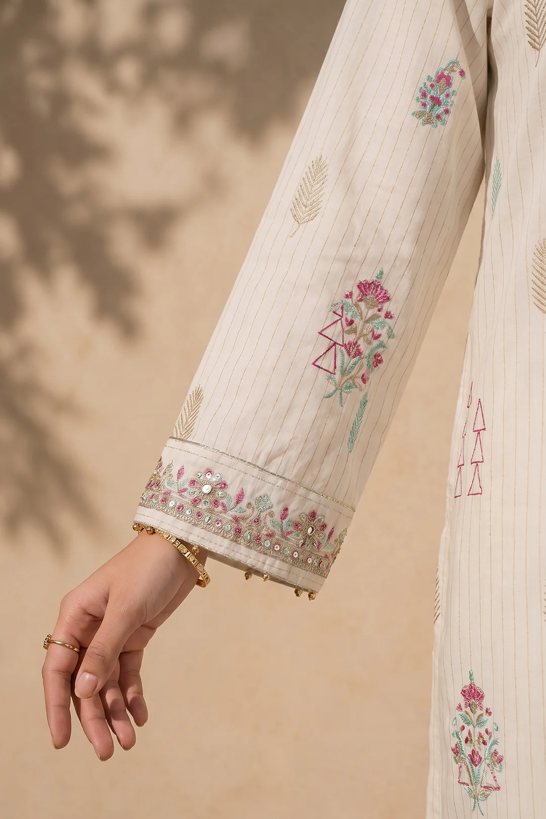 Embroidered Kurta Dupatta Trouser - 2508 - Image 5