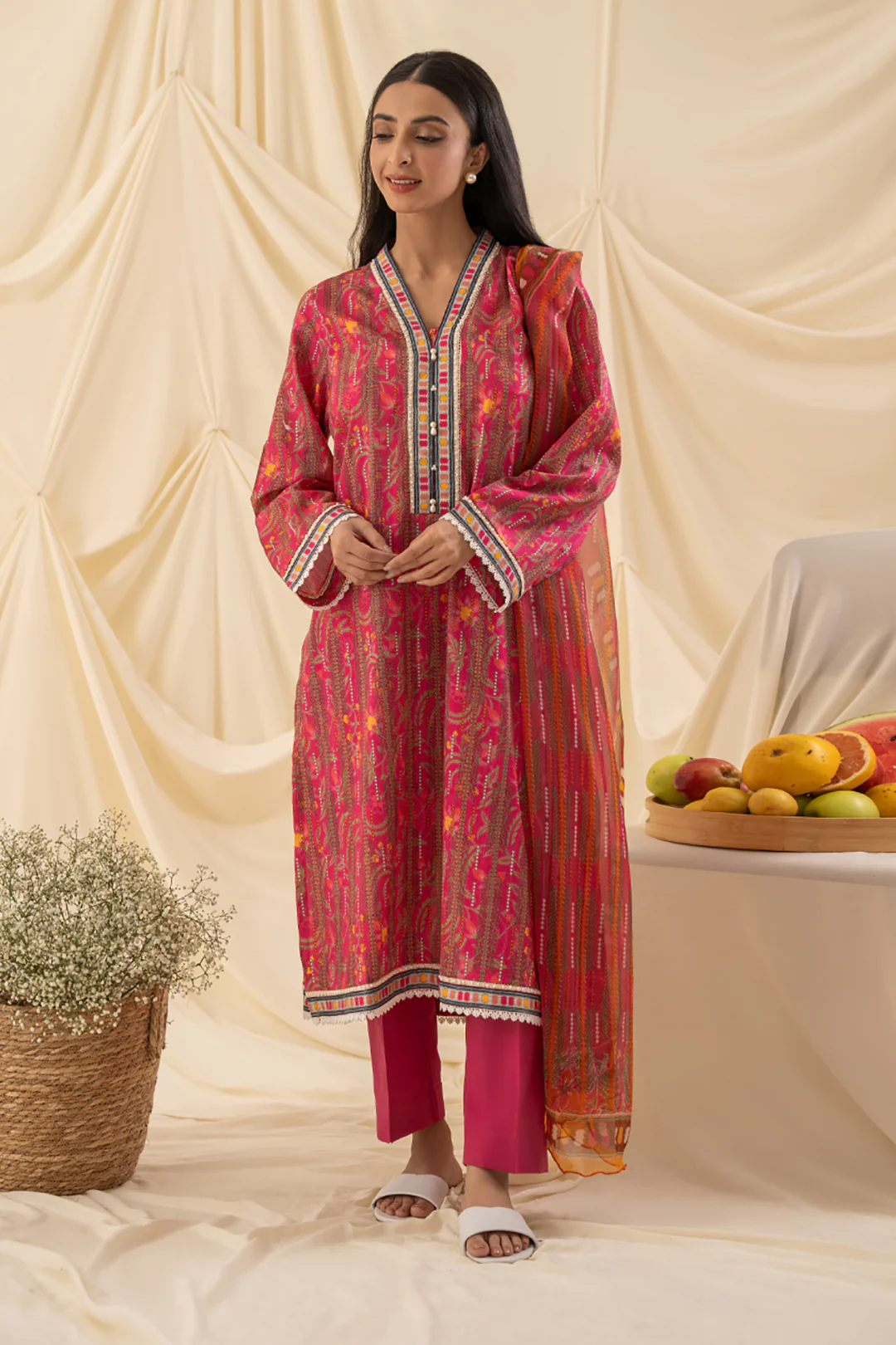 Kurta Dupatta Trouser - 1750 - Image 3