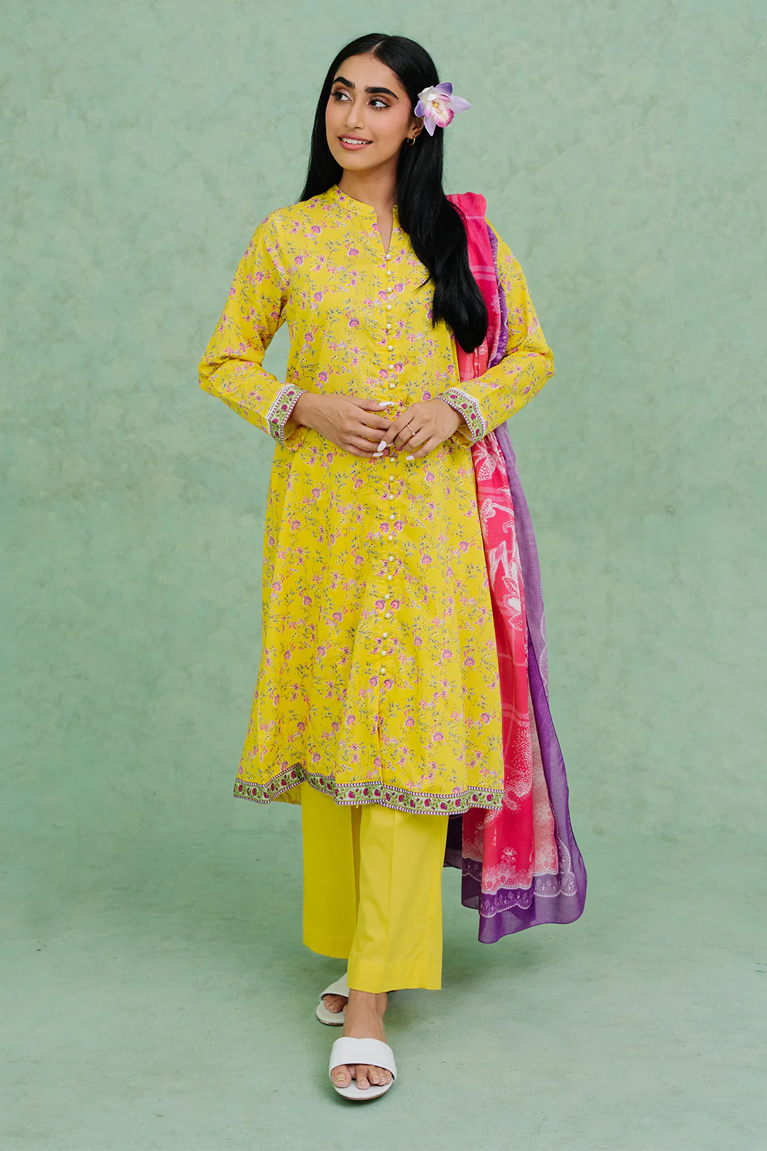 Kurta Dupatta Trouser - 1959 - Image 2