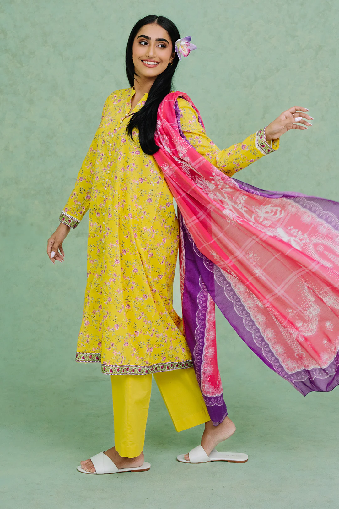 Kurta Dupatta Trouser - 1959 - Image 3
