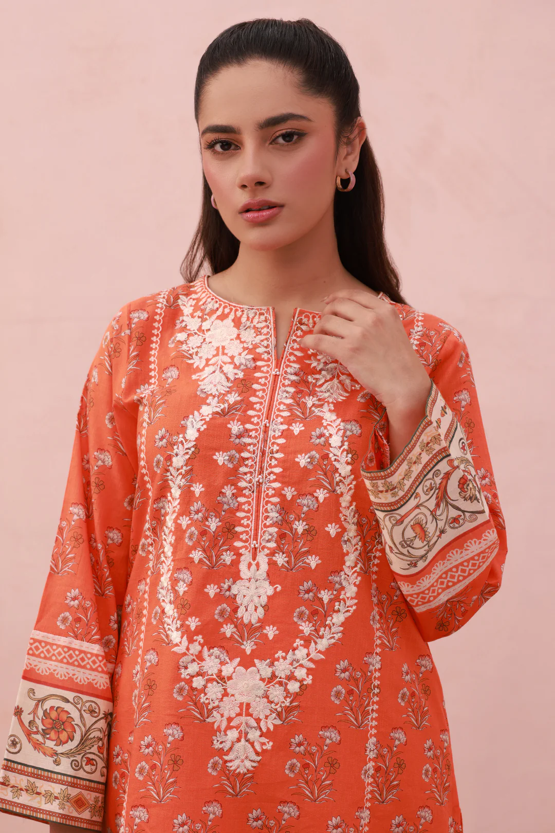 Embroidered Kurta Dupatta Trouser - 1962