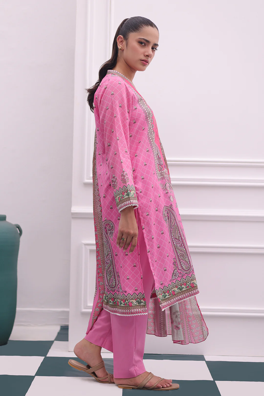 Kurta Dupatta Trouser - 2106 - Image 5