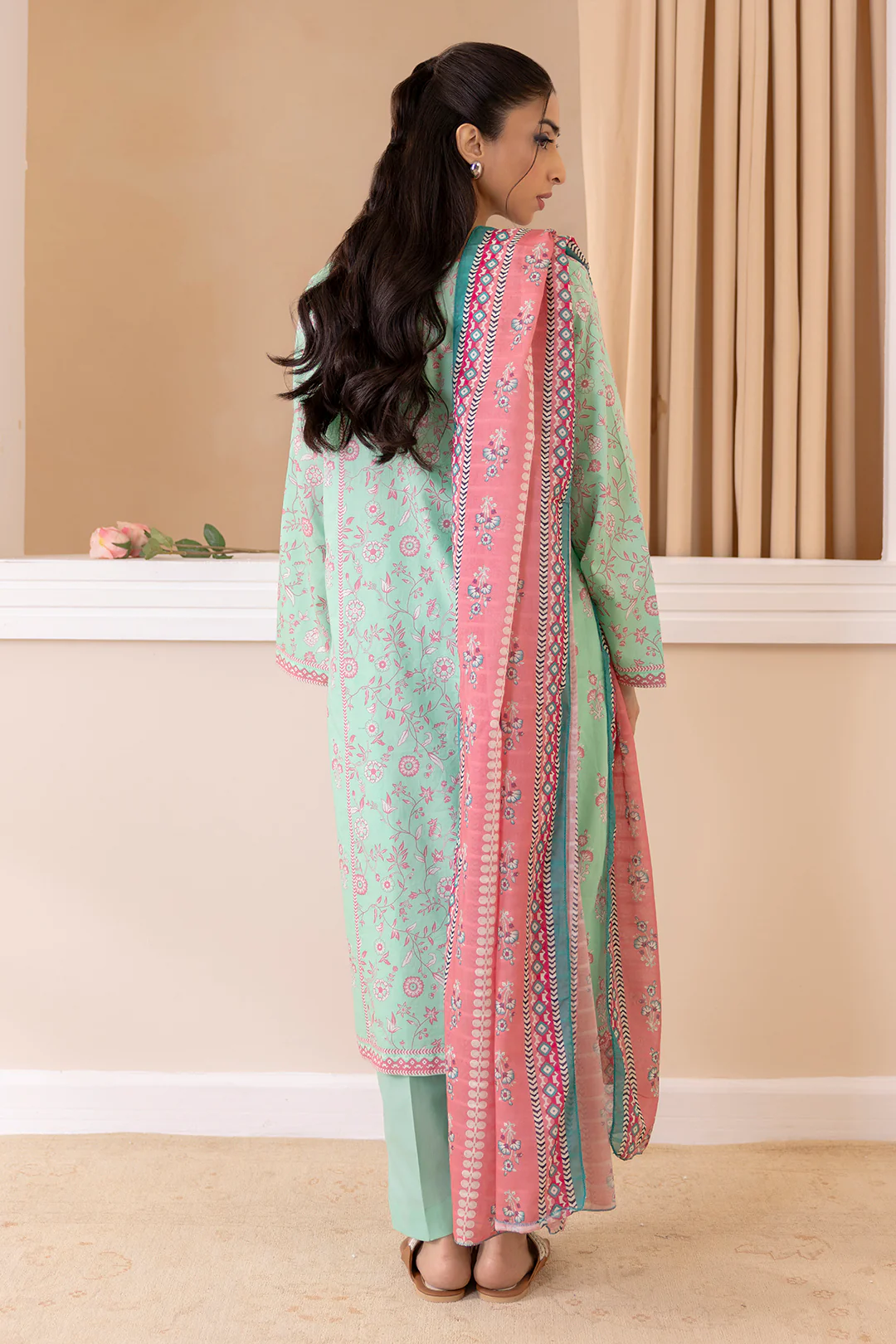 Kurta Dupatta Trouser - 1448 - Image 7