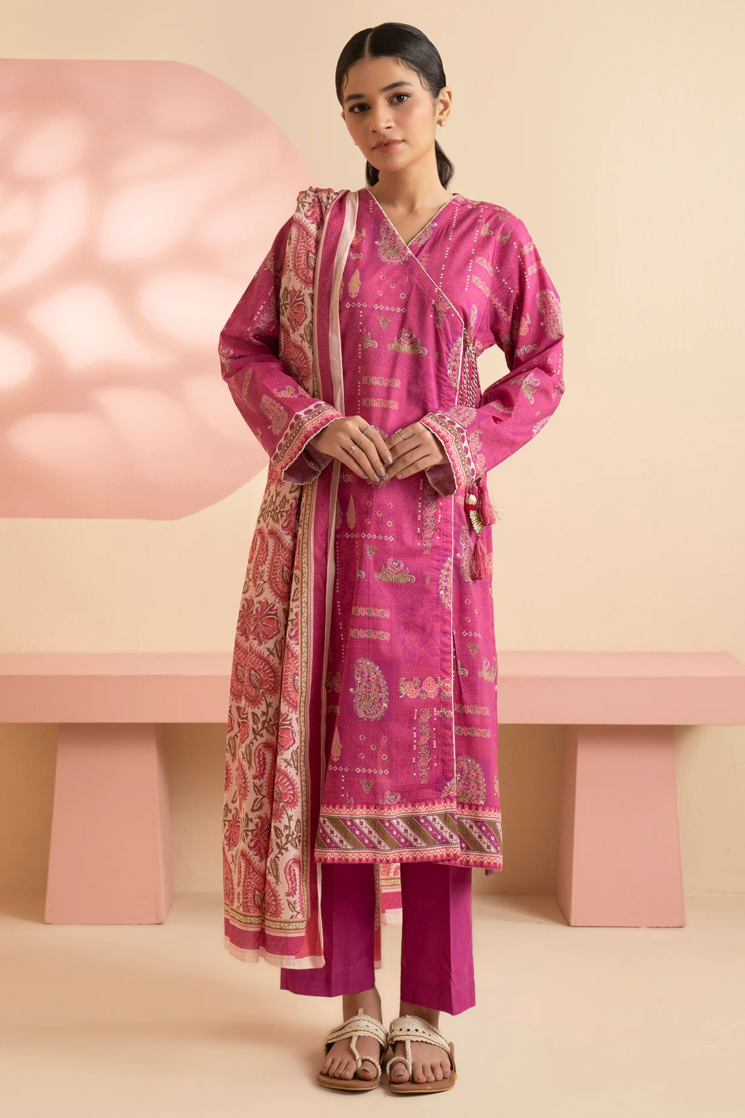 Kurta Dupatta Trouser - 1486