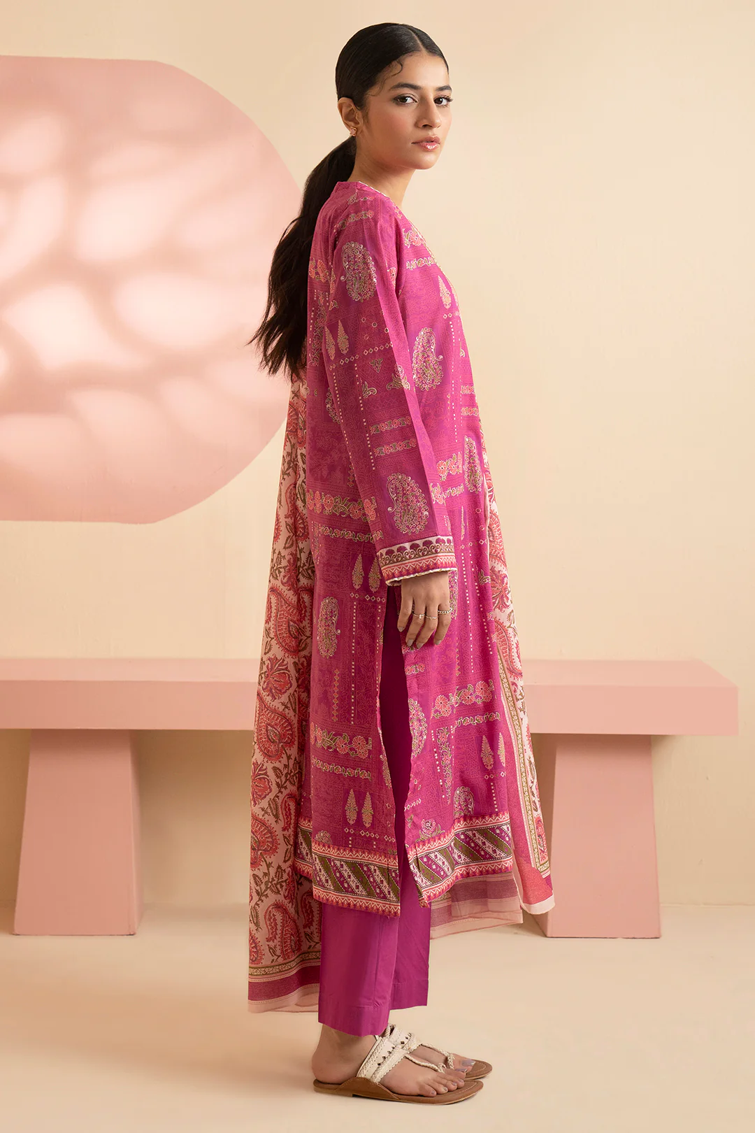 Kurta Dupatta Trouser - 1486 - Image 7