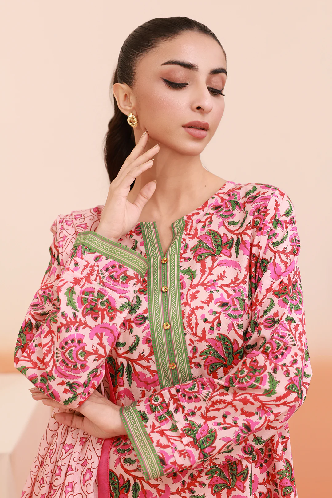 Kurta Dupatta Trouser - 1487 - Image 2