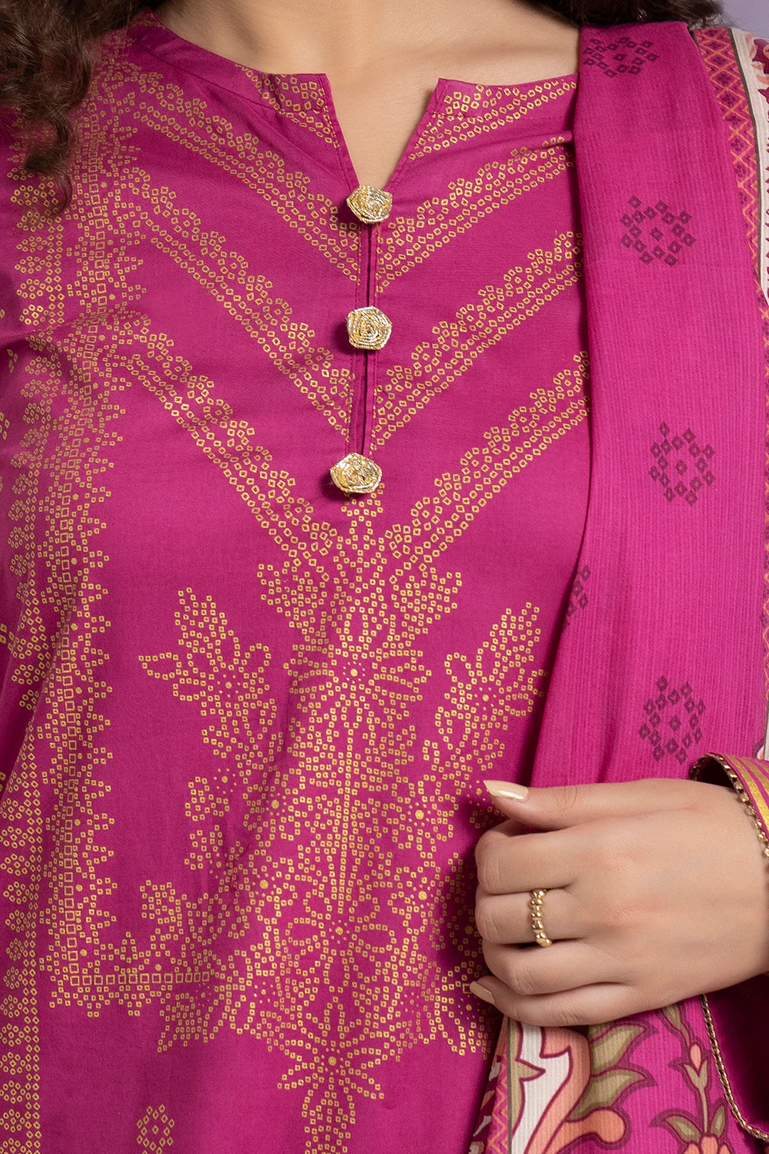 Kurta Dupatta Trouser - 1517 - Image 5