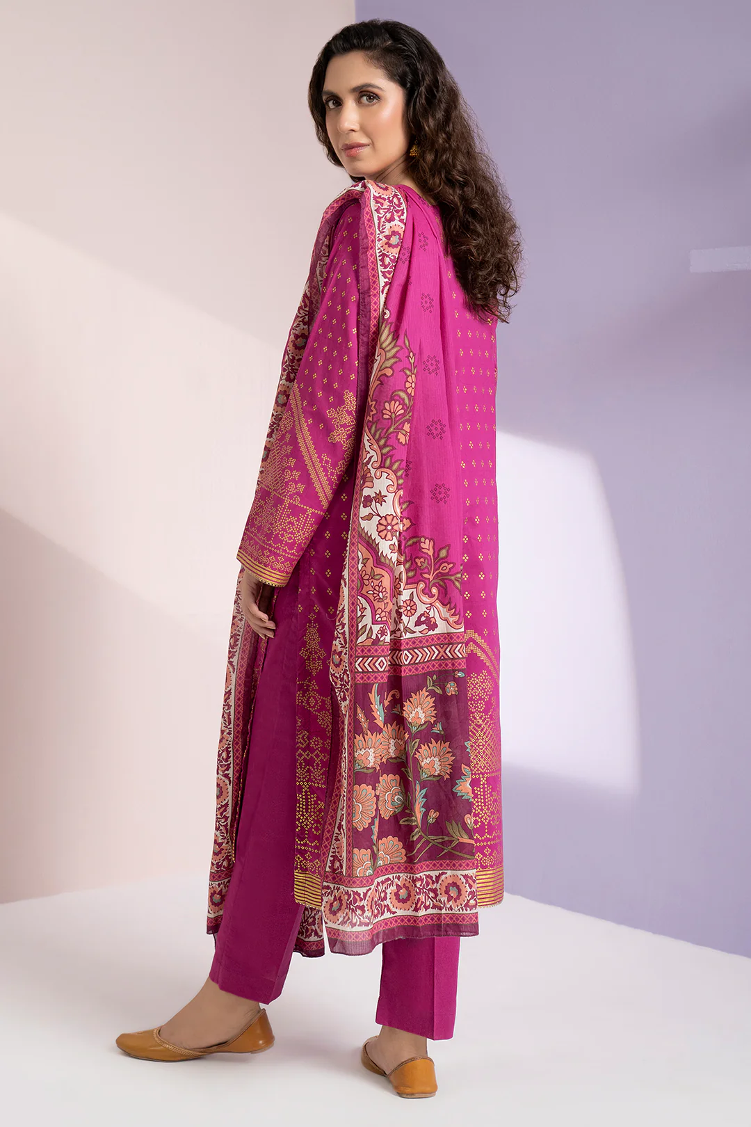 Kurta Dupatta Trouser - 1517 - Image 7