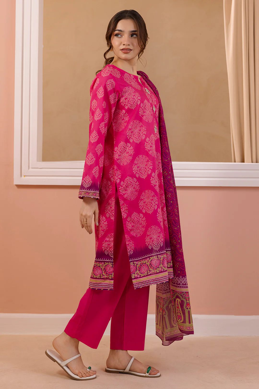 Kurta Dupatta Trouser - 1617 - Image 3