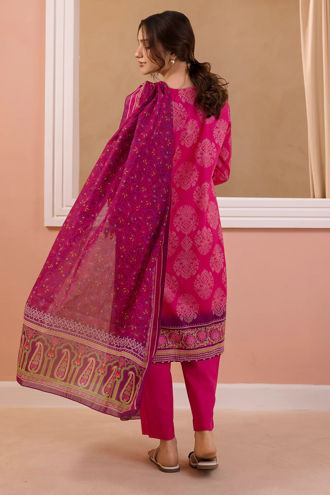 Kurta Dupatta Trouser - 1617 - Image 5