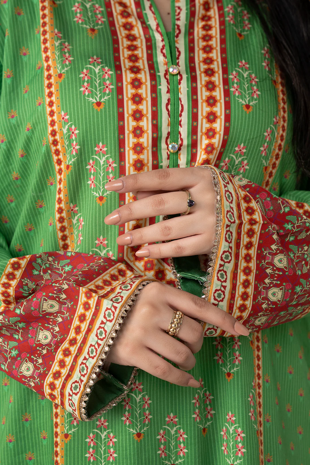 Kurta Dupatta Trouser - 1618 - Image 5